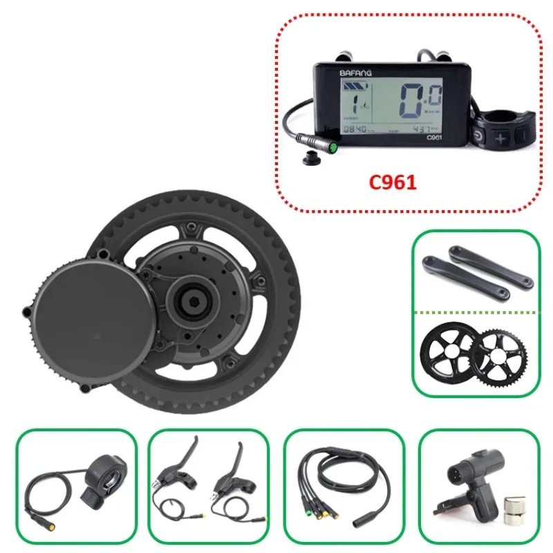 E-Bike Motor G340 Mid Drive Mo - Mid Drive Motor Kit 52V 1000W review and price